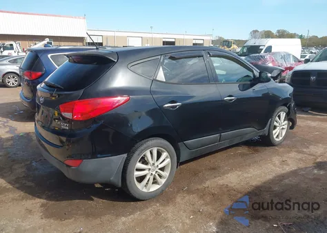 2013 Hyundai Tucson Limited из США, поврежденный, VIN KM8JU3AC6DU554673